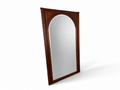 Mirror Antique French Style Oak Arched Carved Large Wall Mirror LOT 6530