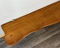 Coat Rack Antique French Oak Carved Wall Coat Hanger 5 Brass Hooks LOT 35069