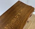 Table with Mirror Antique French Louis Oak Wall Mirror Console Table LOT 640210