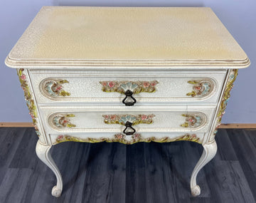 Chest of Drawers Vintage French Shabby Chic Louis XIV Sideboard Cabinet LOT 34670