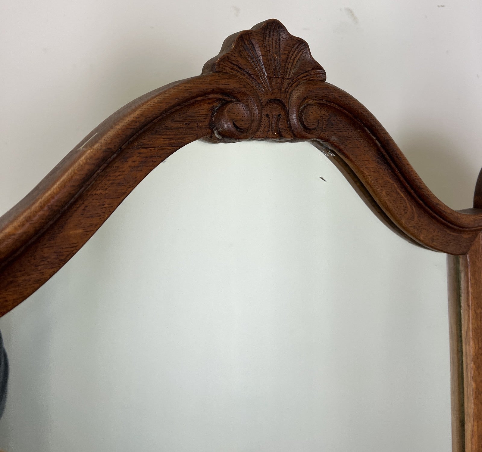 Vintage Dressing Table with Mirror French Oak Louis Vanity Table Makeup LOT 47976