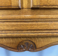 Cabinet Vintage French Louis XVI Style Oak Cupboard Carved Sideboard LOT 40178