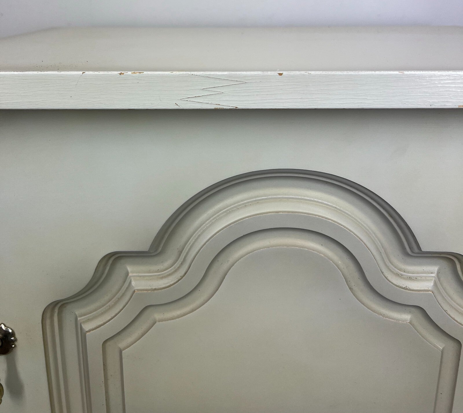 Pair of Bedside Tables Antique French Shabby Chic Style Carved Cabinets LOT 28996