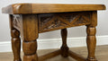 Pair of Bedside Tables Vintage French Oak Nightstands Carved Cabinets LOT 62127