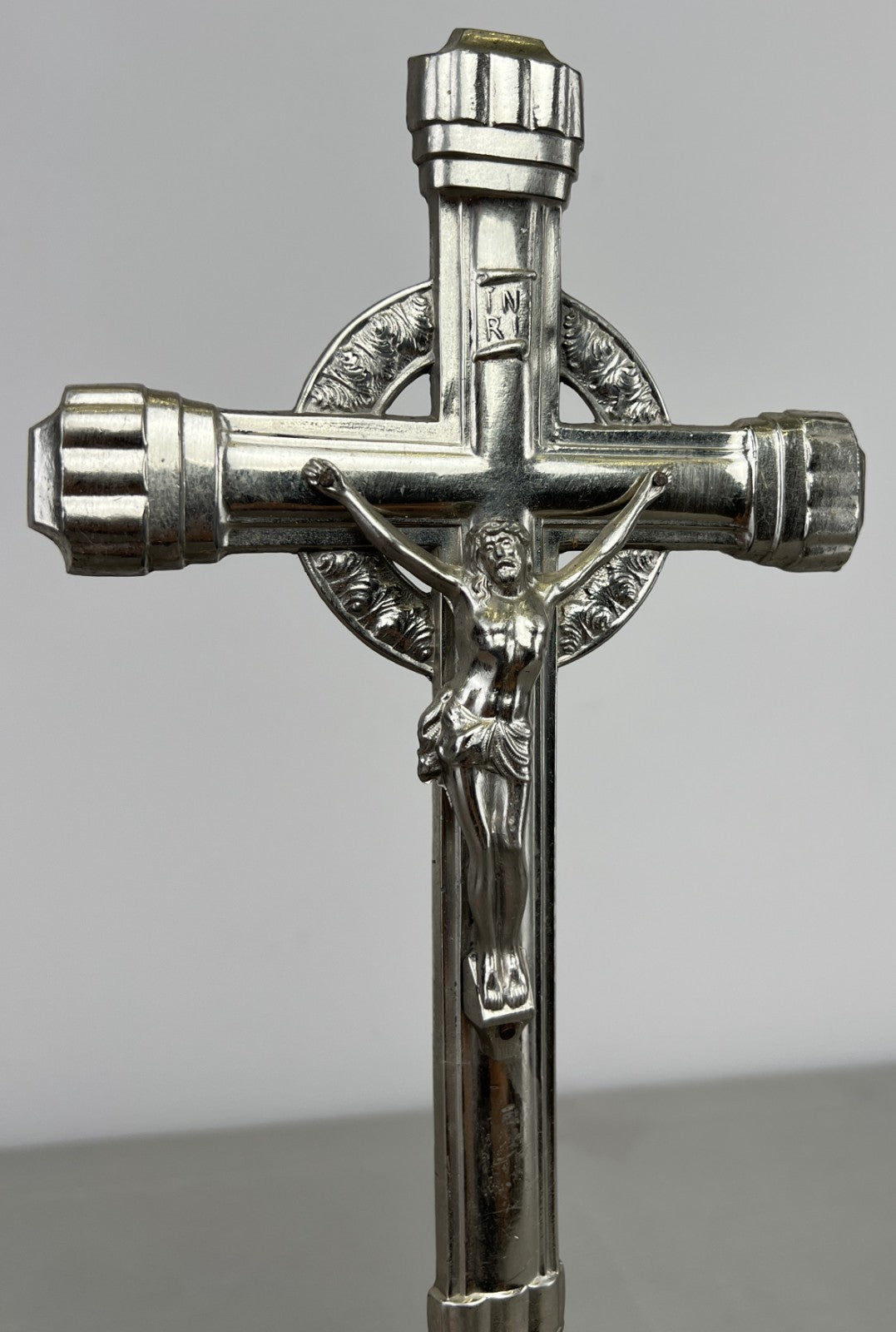 Crucifix Vintage French Style Metal Ornate Religious Cross LOT 64213