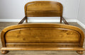 Bed Vintage French Style King Size Bed Frame Carved Headboard LOT 63951