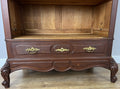 Bookcase Antique French Style Oak Display Cabinet Carved Sideboard LOT 61558
