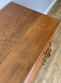 Chest of Drawers Vintage French Louis Oak 3 Drawers Carved Cabinet LOT 626110