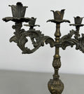 Candelabra Vintage French Style Metal Five Arm Ornate Candle Holder LOT 64244