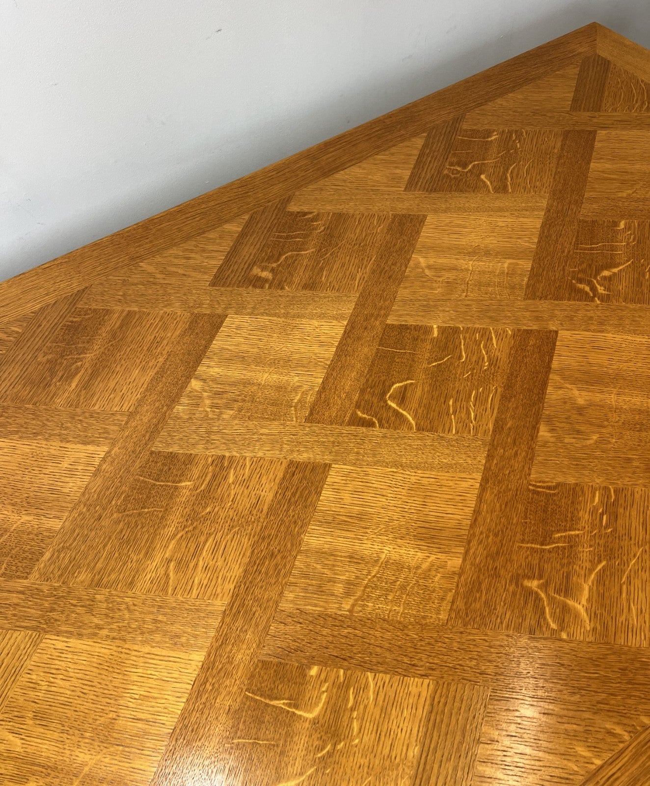 Dining Table Vintage French Louis XVI Carved Oak Extendable Table  LOT 45809