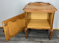 Vintage French Bedside Tables Nightstands Louis XV Style Side Cabinets LOT 39078