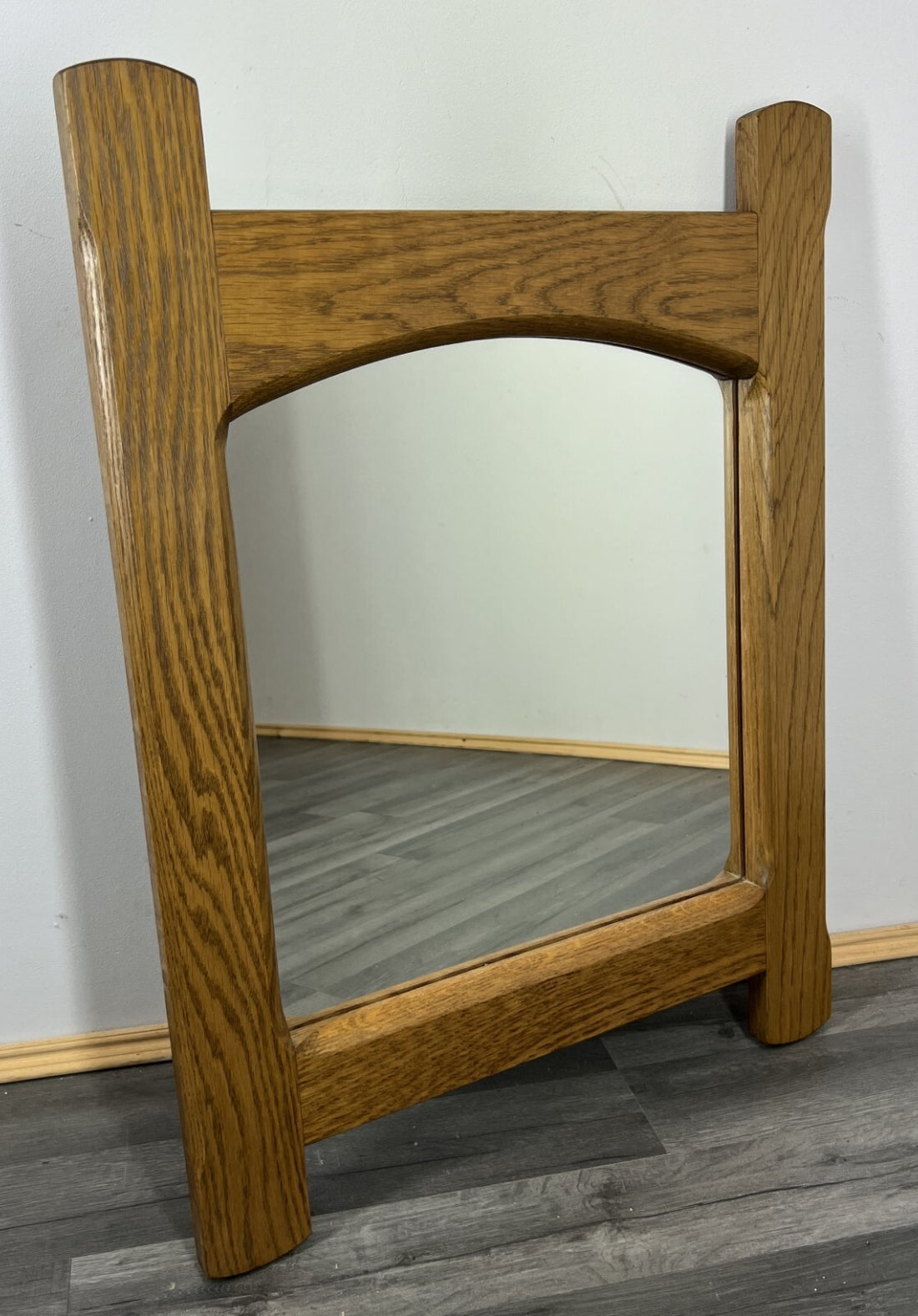 Mirror Vintage French Oak Wall Mirror Rectangular Decorative Frame LOT 32200