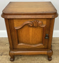 Pair of Bedside Tables Vintage French Louis Style Nightstands Cabinets LOT 62163