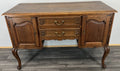 Cabinet Vintage French Louis XVI Style TV stand Desk Oak Sideboard LOT 45165