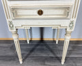 Pair of Bedside Tables Vintage Shabby Chic Louis Nightstands Cabinets LOT 43405
