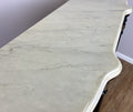 Cabinet Vintage French Style Empire Display Cabinet Marble Top Glass LOT 497715