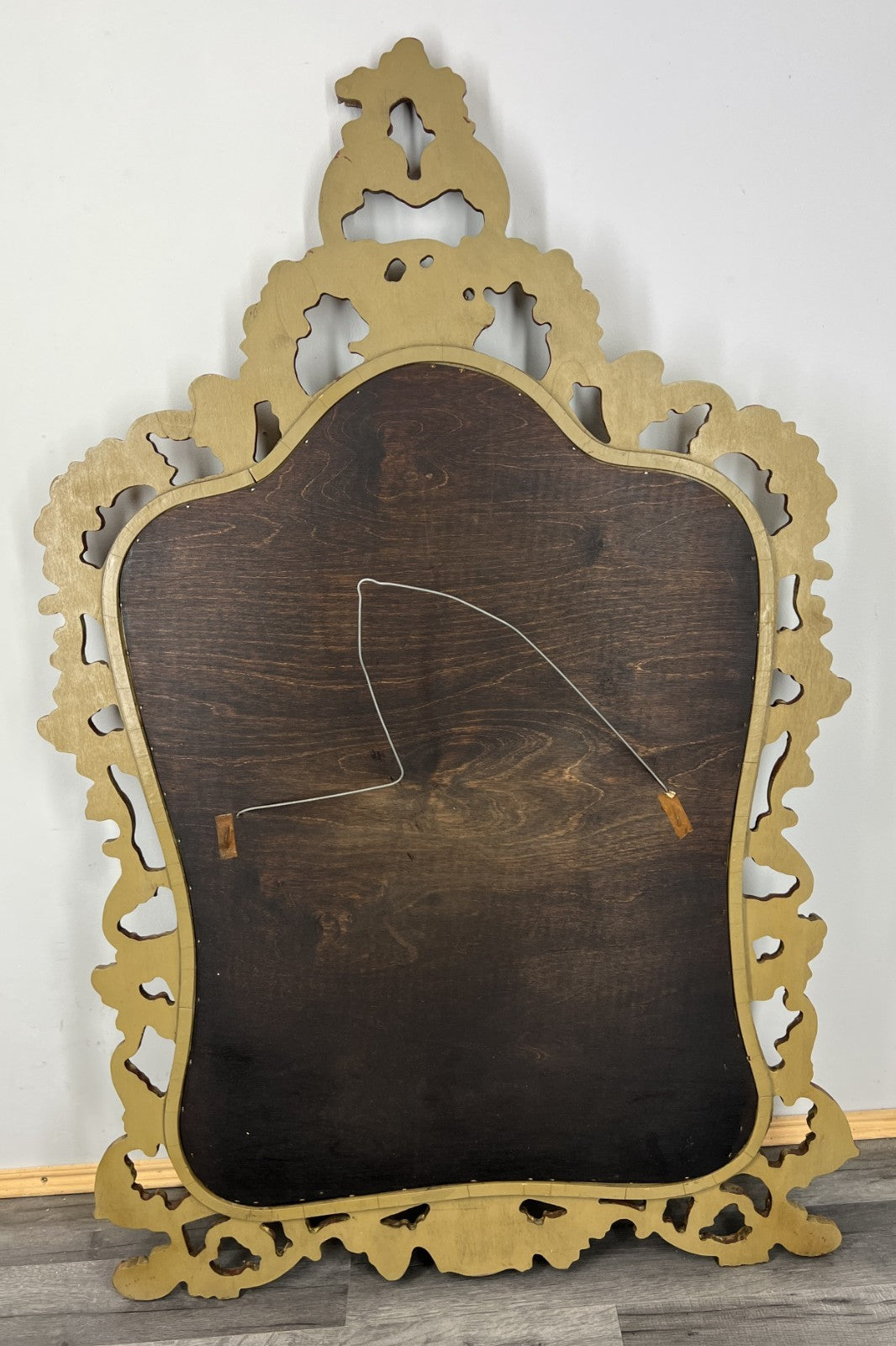 Vintage French Style Carved Wall Mirror Ornate Wall Frame LOT 45328