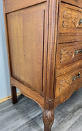 Secretaire Writing Desk Vintage French Louis Oak Rare Bureaux Cabinet LOT 44638