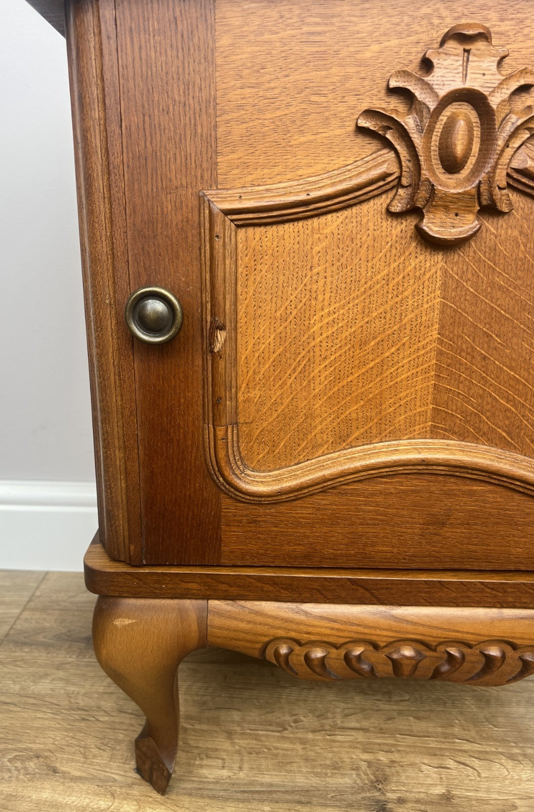 Pair of Bedside Tables Vintage French Louis XVI Nightstands Cabinets LOT 63647