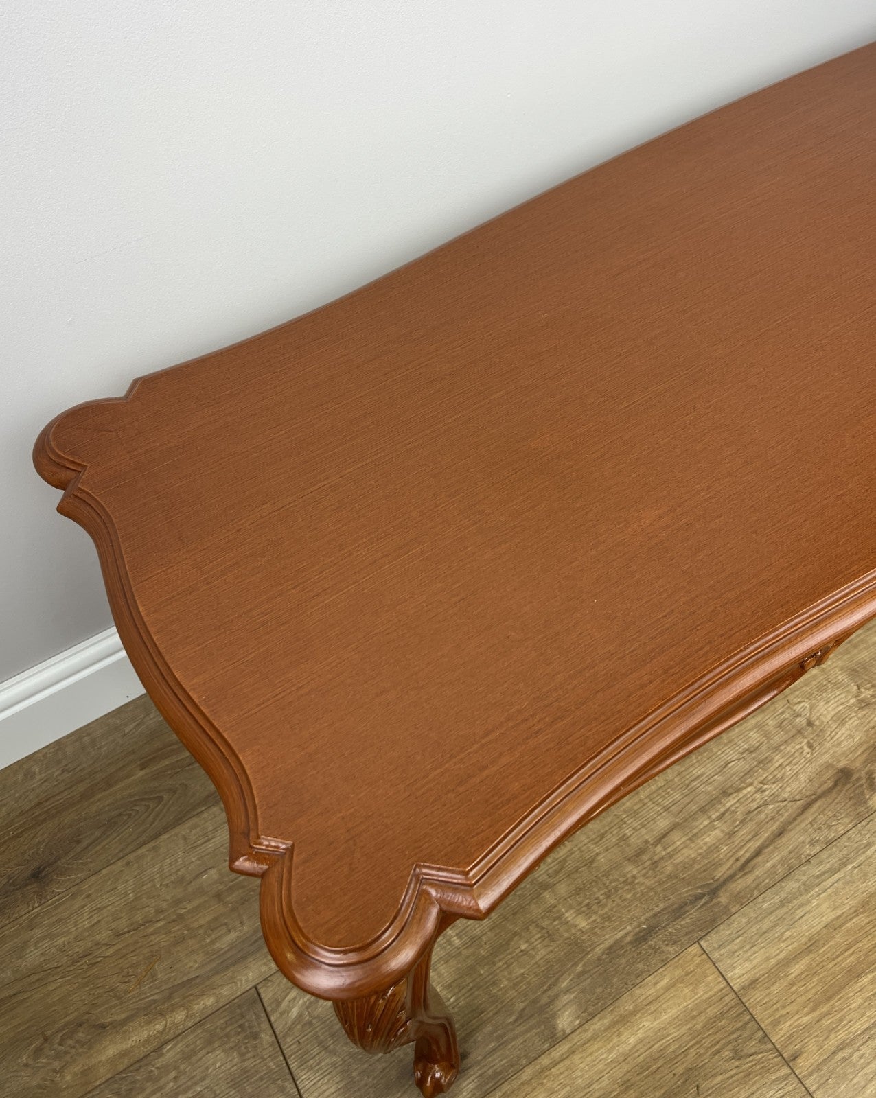 Coffee Table Vintage French Louis Style Carved Coffee Table LOT 49694