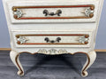 Chest of Drawers Vintage Shabby Chic 3 Drawer Ornate Carved Cabinet LOT 44233