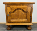 Pair of Bedside Tables Vintage French Nightstands Carved Cabinets LOT 31161