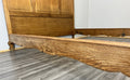Bed Vintage French Louis XVI King Size Bed Frame Oak Carved Headboard LOT 470110
