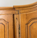 Wardrobe Vintage French Louis XVI Style Oak Four Door Armoire LOT 48205