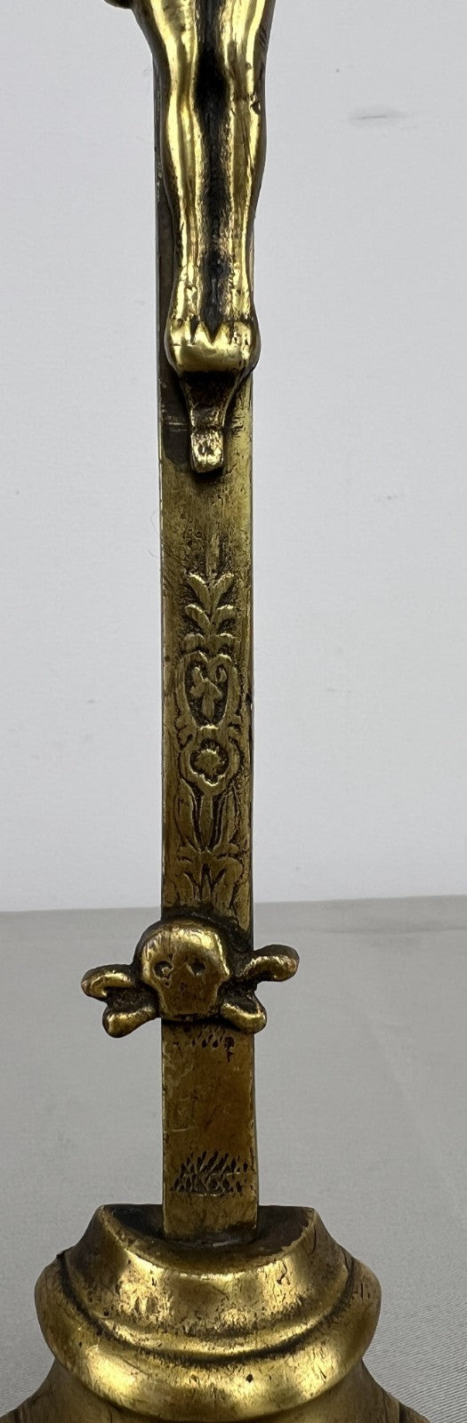 Crucifix Vintage French Style Religious Ornate Cross Freestanding LOT 64265