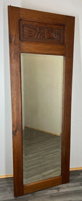 Mirror Antique French Style Wall Mirror Wood Carved Decorative Frame LOT 34521