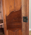 Wardrobe Antique French Style Walnut Two Door Carved Armoire LOT 6499