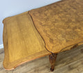 Dining Table Vintage French Louis XVI Carved Oak Extendable Table LOT 635811