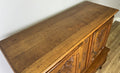 Cabinet Vintage French Louis XIV Style Oak Sideboard Carved Cupboard LOT 62669