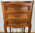 Pair of Bedside Tables Vintage French Louis Carved Nightstands Cabinets LOT 44276