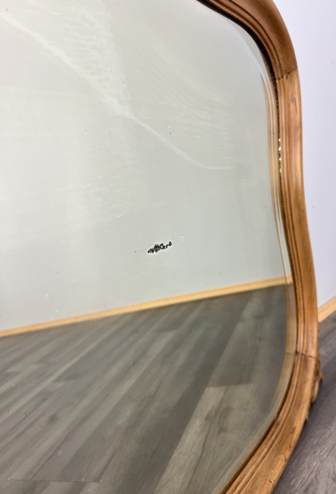 Antique French Style Carved Wall Mirror Home Decor Wall Frame LOT 45726