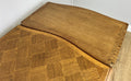 Dining Table Vintage French Style Oak Carved Folding Extendable Table LOT 635519
