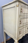 Chest of Drawers Vintage French Louis Shabby Chic 3 Drawers Cabinet LOT 44997
