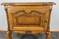 French Vintage Oak Bedside Tables Pair Cupboards Cabinets Louis XVI LOT 3943