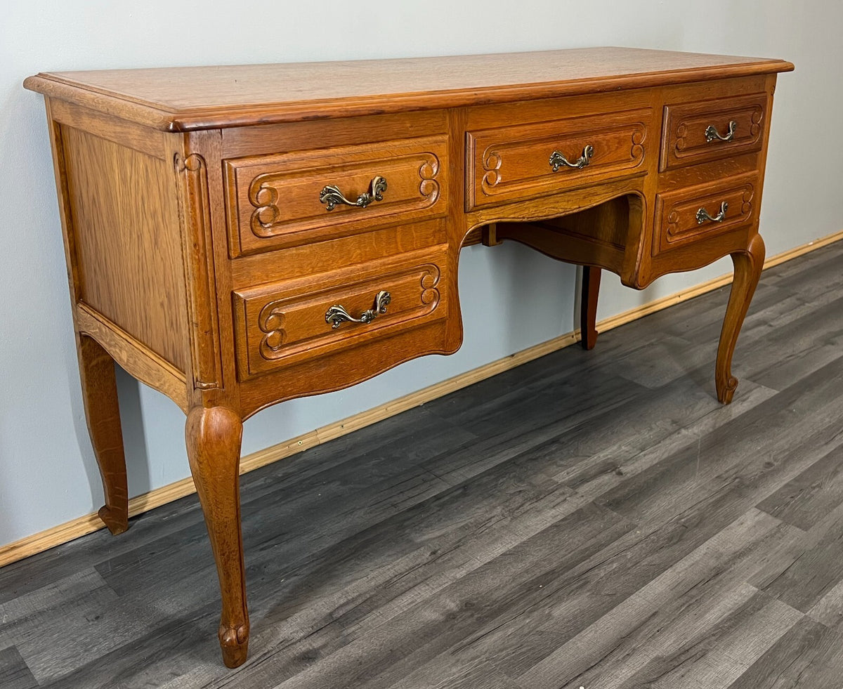 Sideboard Vintage French Louis XIV Style 5 Drawers Storage Unit Cabinet LOT 35692
