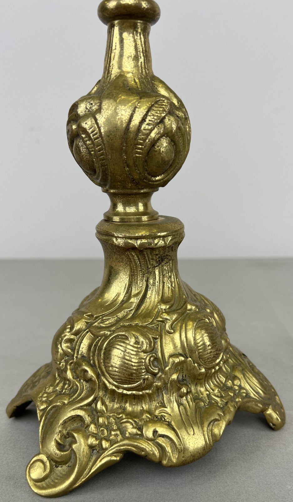Candelabra Vintage French Style Brass Five Arm Ornate Candle Holder LOT 64239