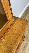 Bookcase Vintage French Louis XVI Oak Display Cabinet Carved Sideboard LOT 628512