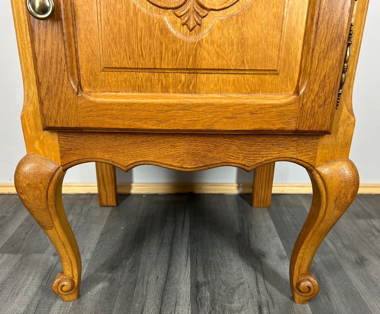 Pair of Bedside Tables Vintage French Louis XVI Style Cabinets Storage LOT 28694