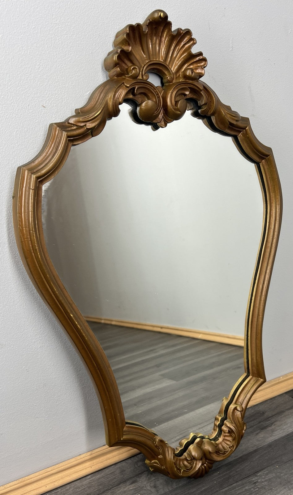 Mirror Vintage French Ornate Wall Mirror Gilt Frame Wall Decor LOT 47180
