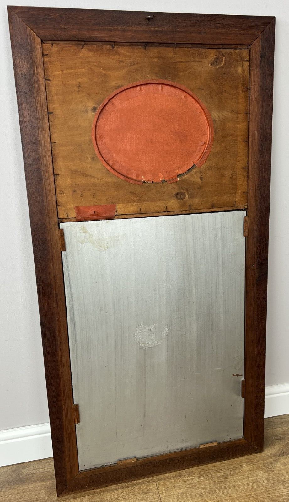 Wall Mirror Antique French Style Oak Carved Ornate Wall Frame LOT 608812