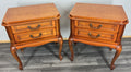 Pair of Bedside Tables Vintage French Louis XVI Nightstands Cabinets LOT 44480