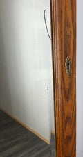 Mirror Antique French Style Oak Wall Mirror Decorative Frame LOT 31184