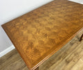 Dining Table Vintage French Louis XVI Carved Oak Extendable Table LOT 63569