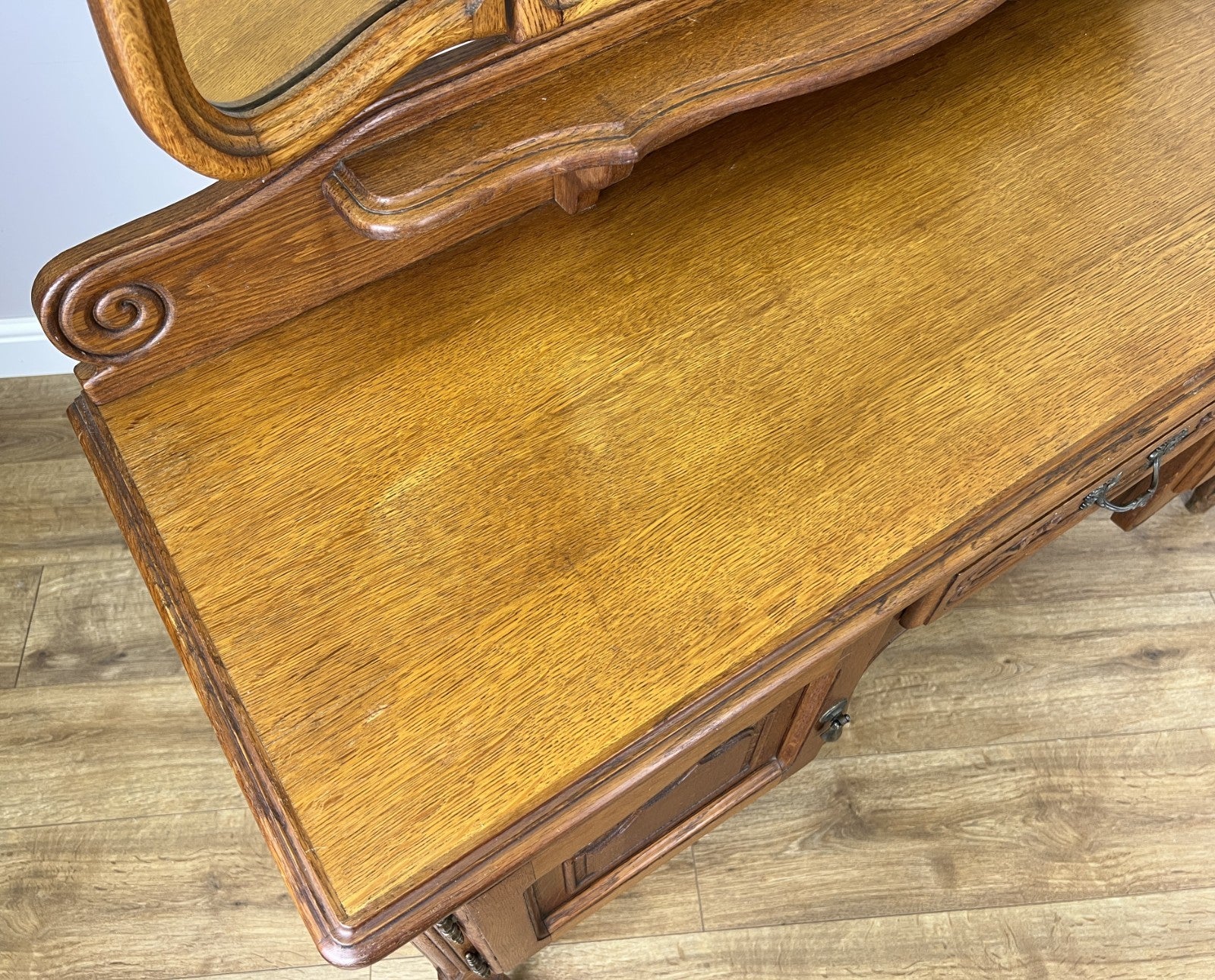 Dressing Table with Mirror Vintage French Louis Vanity Table Makeup LOT 63419