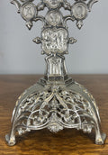 Crucifix Vintage French Style Religious Cross Ornate Stand LOT 46527