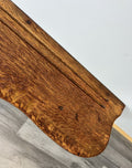 French Vintage Coat Rack Oak 7 Hooks Ornate Wall Shelf Carved Coat LOT 3885